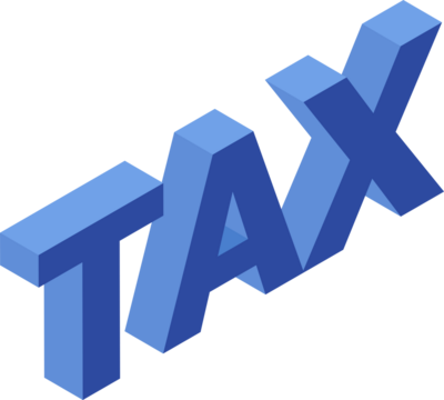 Online tax filing concept, businessman filling tax form documents online on png background
