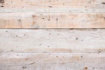 Old white wood wall for wood background and texture.