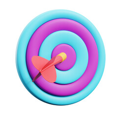 Dart 3D Icon