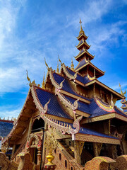 Fototapeta na wymiar Wat Phiphat Mongkhon in Sukhothai, Thailand
