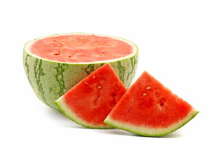 Watermelon isolated on white background - 717753008