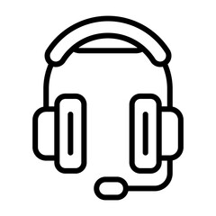 Headphones Vector Icon