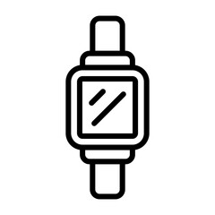 Obraz premium Smartwatch Vector Icon