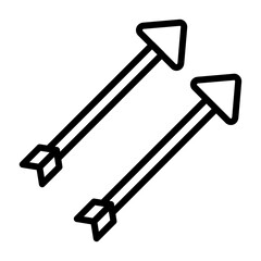 Unique Line Vector Icon