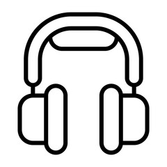 Headphones Vector Icon