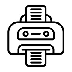 Printer Vector Icon