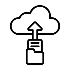 Upload Vector Icon