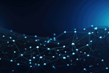 Obraz premium blue abstract background with lines