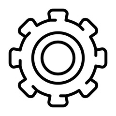 Gear Vector Icon