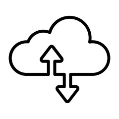 Cloud Consulting Vector Icon