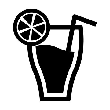 recommend clip art: Orange juice icon