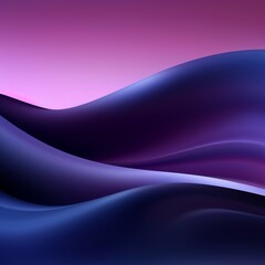 Fototapeta premium Gradient wave light blue purple abstract background