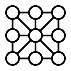 Association Rules Vector Icon