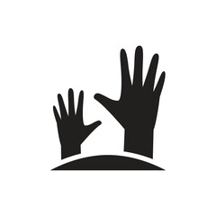 Obraz premium Zombie icon