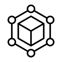 Blockchain Vector Icon