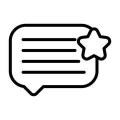 Feedback Vector Icon