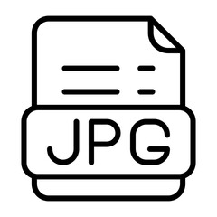 Jpg Vector Icon