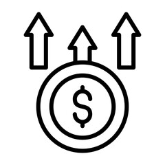 Cost Vector Icon