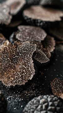 Black summer truffles, a culinary treasure for upscale restaurants.
