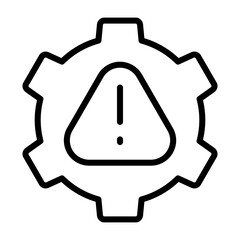 Danger Management Vector Icon