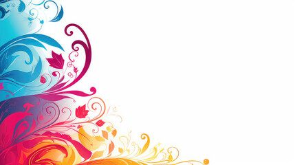 abstract floral background