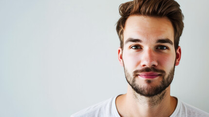 Obraz premium Portrait of white man