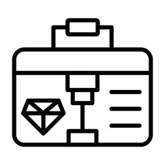 Diamond Vector Icon