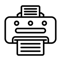 Printer Vector Icon