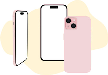 smartphone 2 lens mockup