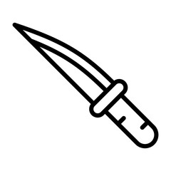 Knife Vector Icon