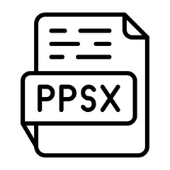 PPSX Vector Icon