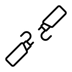 Broken Wire Vector Icon