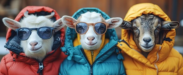 Sunglasses Sheep Generative AI