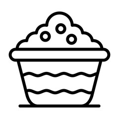 Bowl Vector Icon