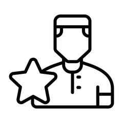 Rockstar Vector Icon