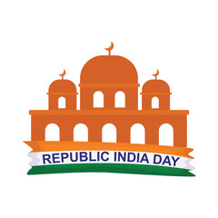 republic india day illustration