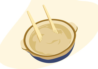 Papeda from Indonesia