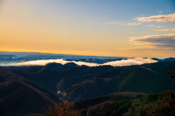 高尾山の雲海