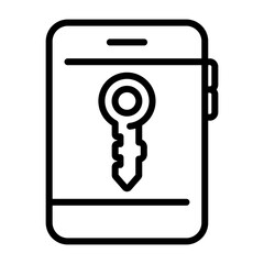Smartphone Vector Icon © Graphic Nehar