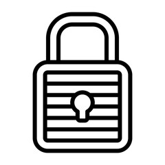 Padlock Vector Icon