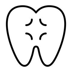 Toothache Vector Icon