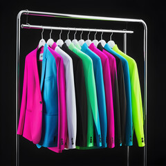 neon-signed clothes