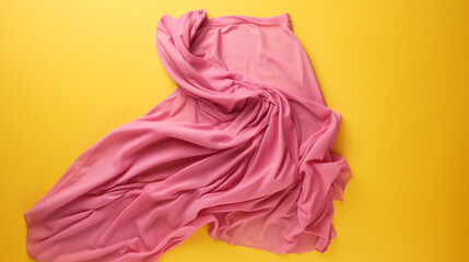 Woman fashion pink cloth