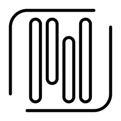 Line Vector Icon