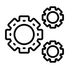 Gear Vector Icon