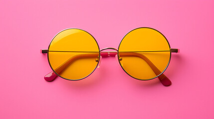 Yellow sunglasses