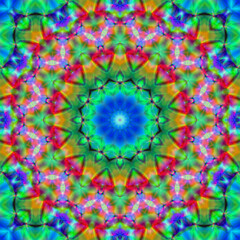 Fototapeta na wymiar abstract pattern kaleidoscope Illustration with a kaleidoscope. psychedelic background.