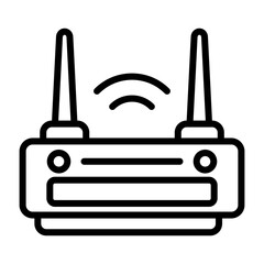 Router Vector Icon