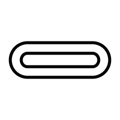C Type Cable Vector Icon