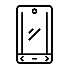 Smartphone Vector Icon © Graphic Nehar